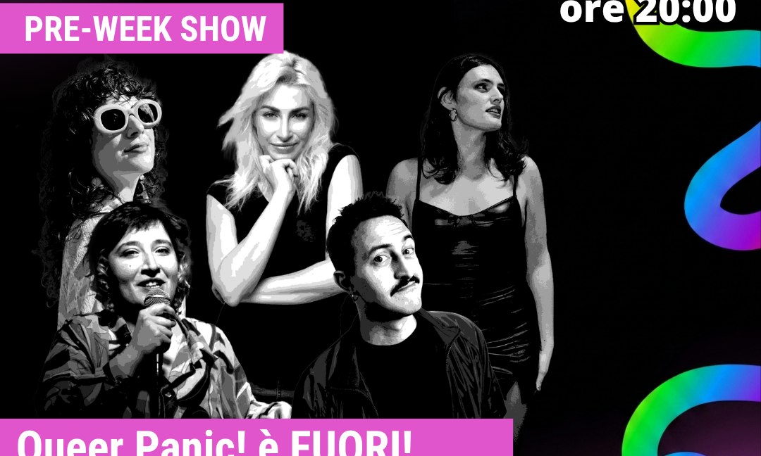 Locandina di QUEER PANIC! è FUORI!, Stand Up Comedy Week, 11 ottobre 2026 a Yellowsquare Milano